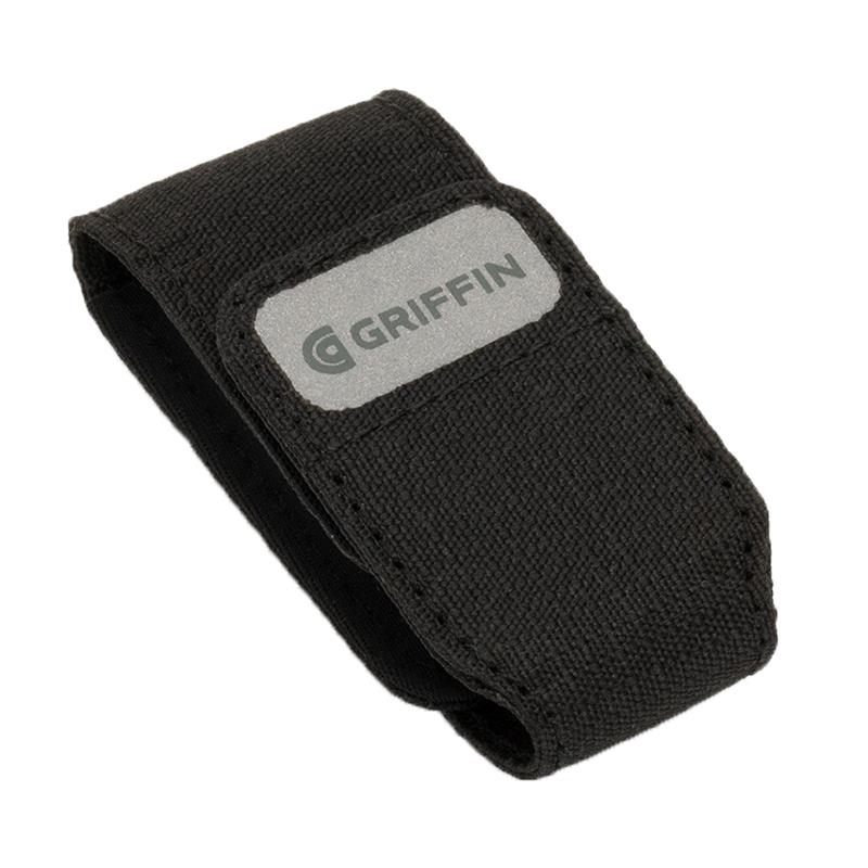 Griffin prie batraiščių tvirtinamas dėkliukas Fitbit, Misfit, Sony ir Nike+ aktyvumo sekikliams, juodas