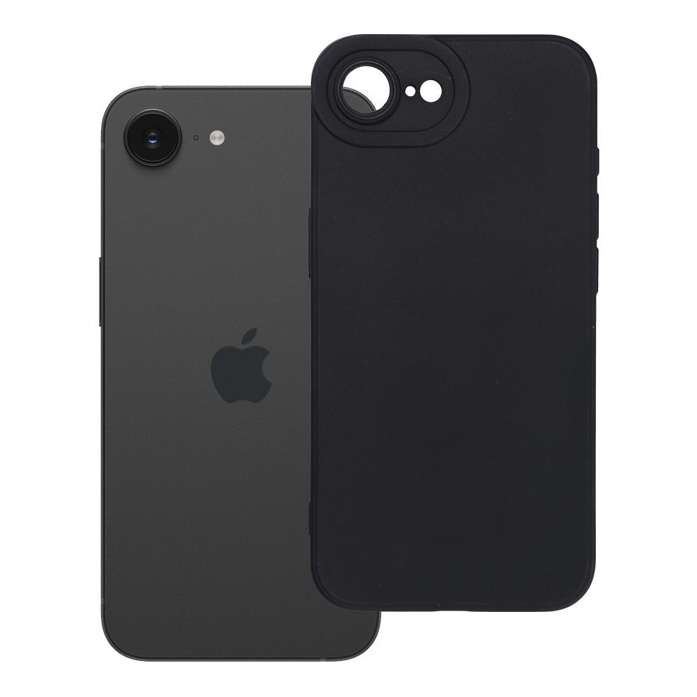 „Matt 2.0“ dėklas, skirtas „iPhone 16e (SE 4, 2025) / 17e“ – juodas