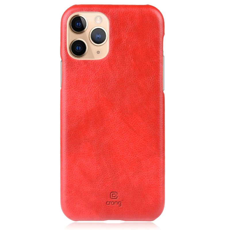 Crong Essential Cover dėklas, skirtas iPhone 11 Pro, raudonas