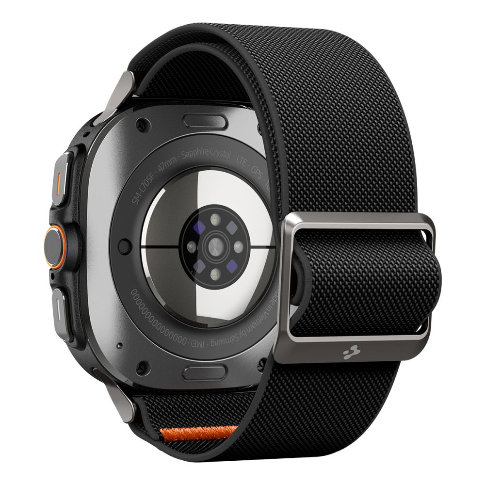 Dirželis SPIGEN FIT LITE SAMSUNG GALAXY WATCH ULTRA (47 MM) juodas