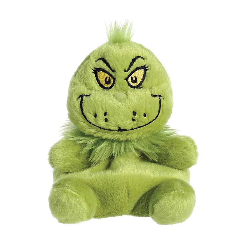 Grinch Palm Pals sėdintis pliušinis žaislas, 13 cm