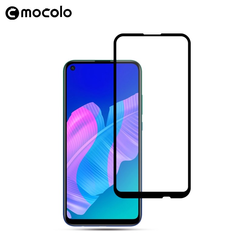 Mocolo 2.5D Full Glue grūdintas apsauginis ekrano stiklas, skirtas Huawei P40 Lite E