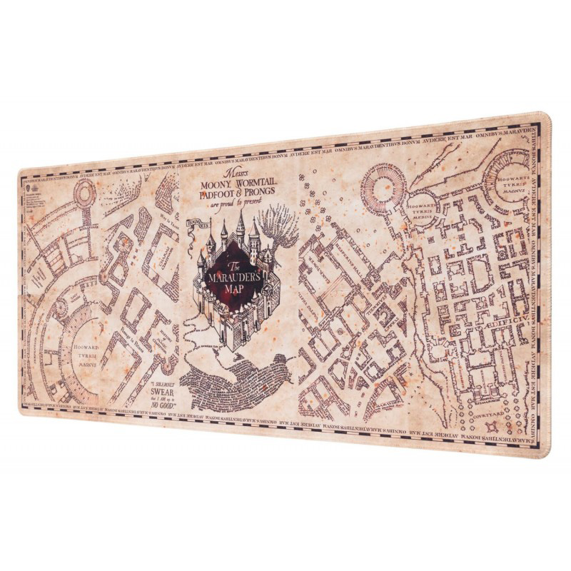 Harry Potter Marauder's Map XXL žaidimų stalo kilimėlis, 80 × 35 cm