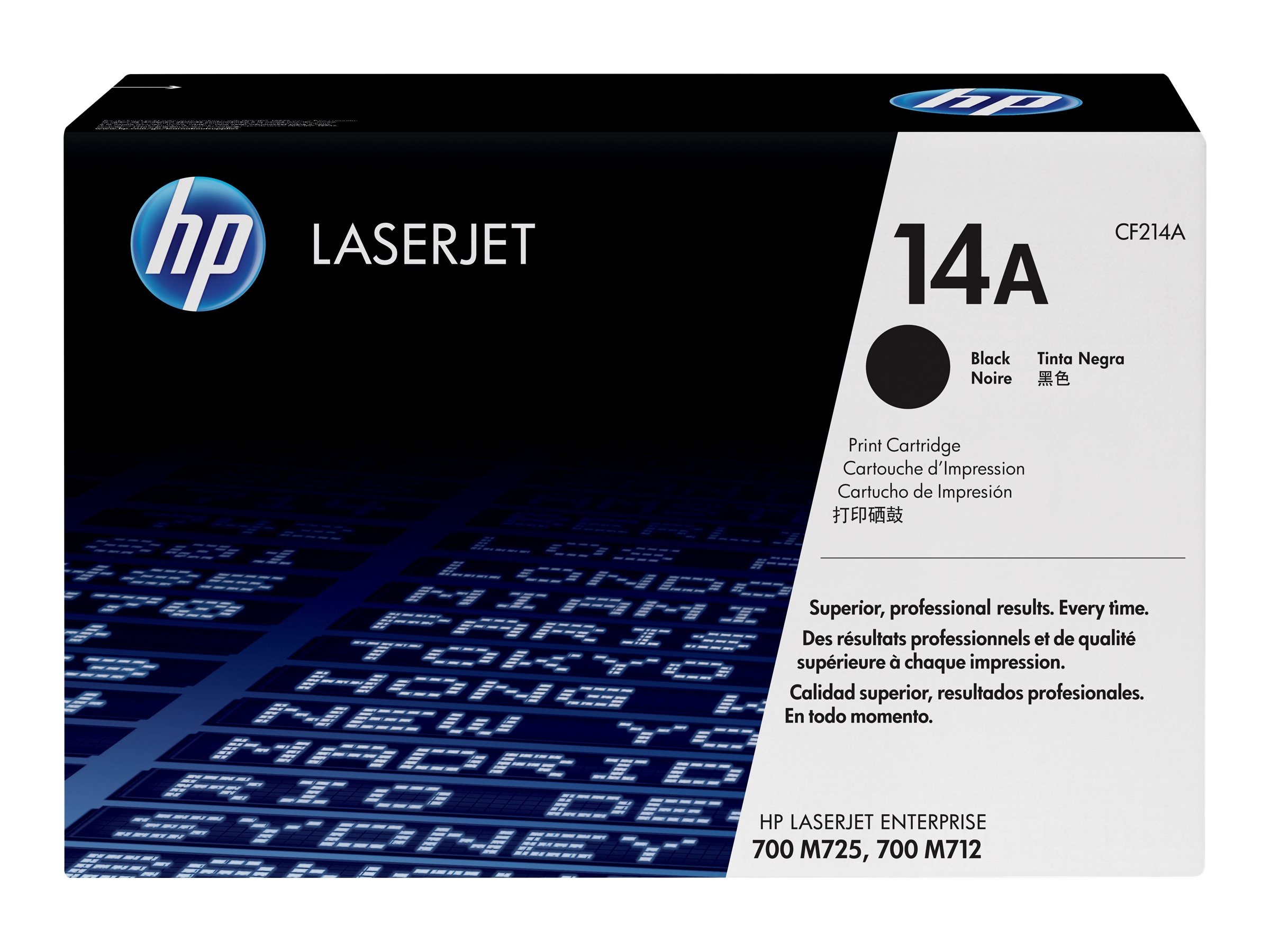 Originali HP 14A LaserJet tonerio kasetė (CF214A), juoda