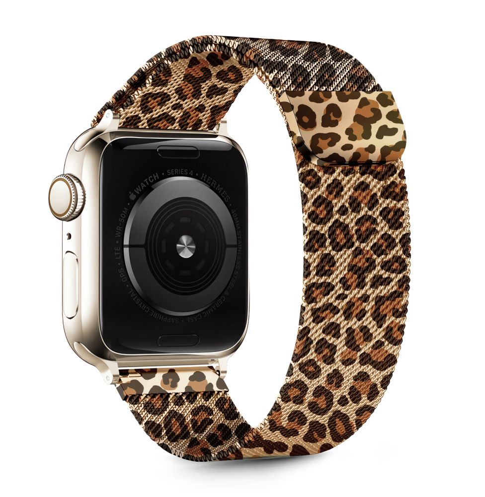 TECH-PROTECT LAMANO dirželis APPLE WATCH 8 / 9 / 10 / 11 / SE (40 / 41 / 42 MM) PANTHER