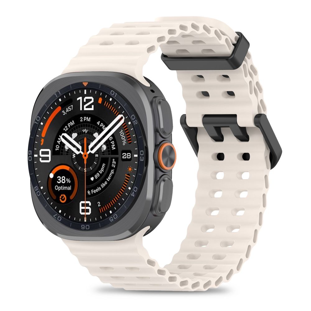 Tech-Protect Iconband Pro dirželis, skirtas „Samsung Galaxy Ultra 47 mm“ – smėlio spalvos