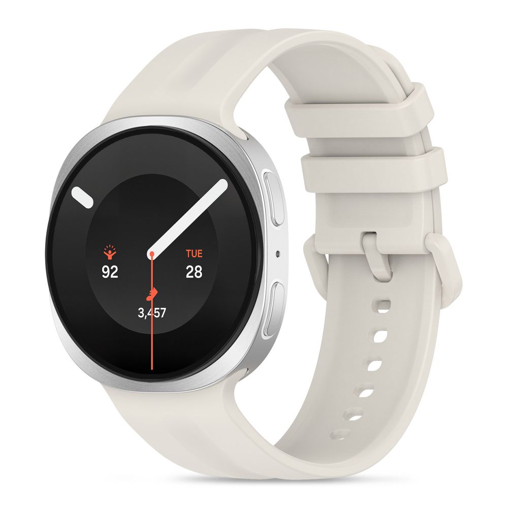 Tech-Protect Silicone Evo dirželis, skirtas „Samsung Galaxy Watch 40/44/46 mm“ – smėlio spalvos