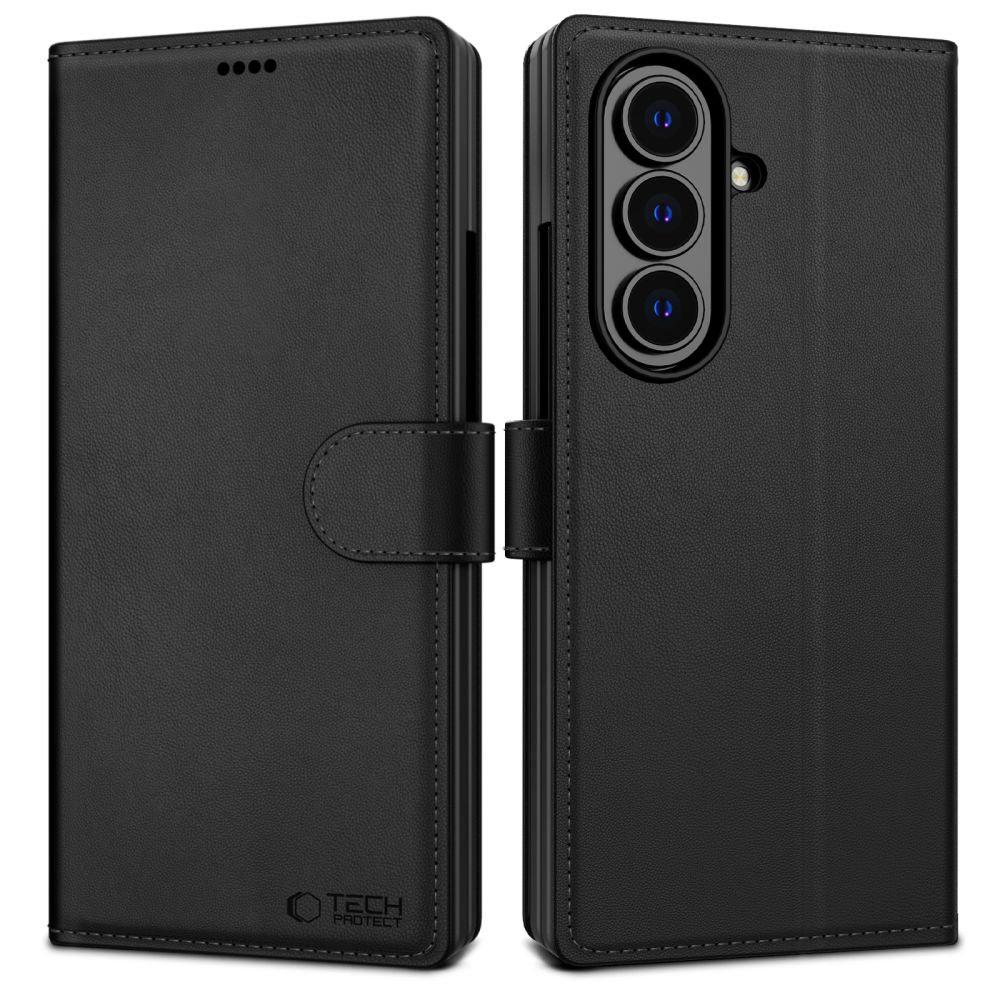 Чехол Tech-Protect Wallet для Samsung Galaxy Z Fold 8 Ultra — чёрный