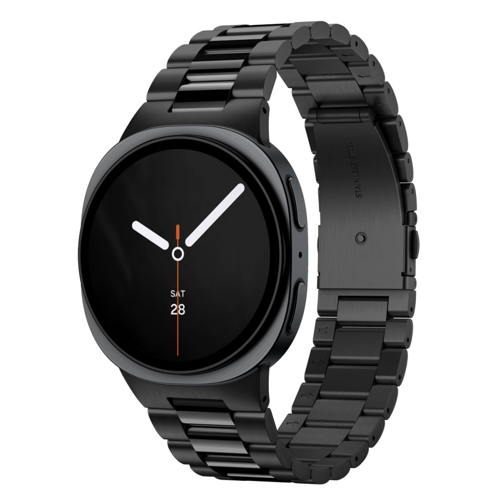 Spigen Modern Fit Band 316L apyrankė, skirta „Samsung Galaxy Watch 40/44/46 mm“ – juoda