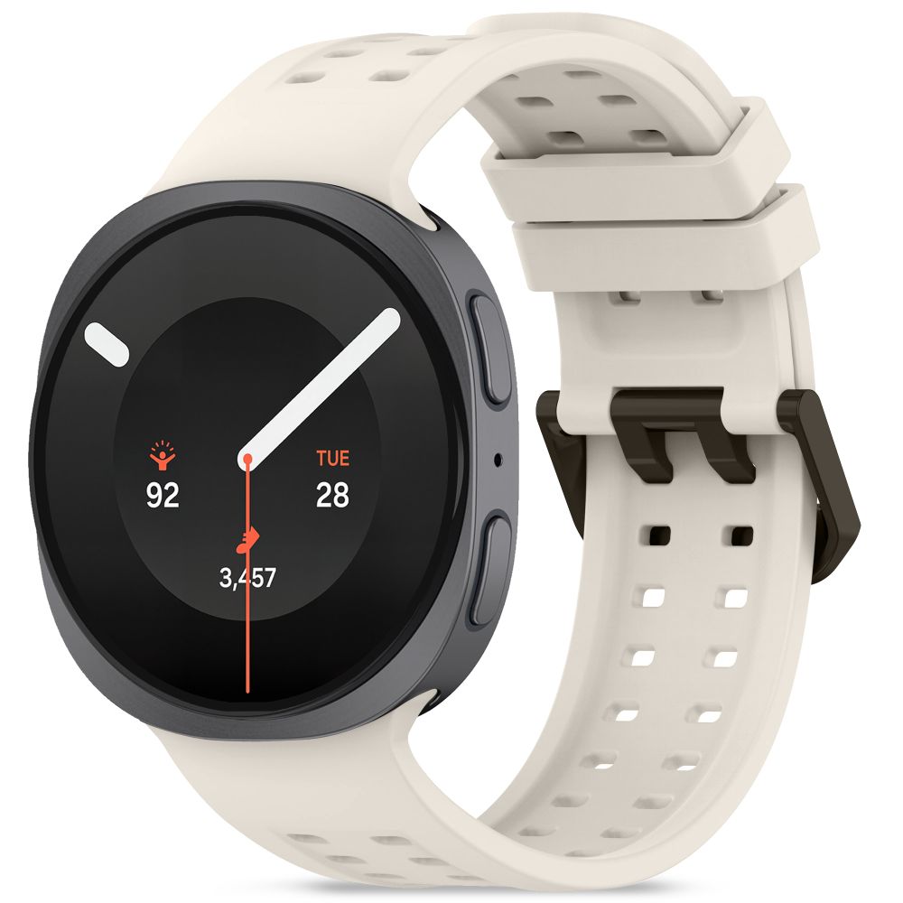 Tech-Protect Silicone Air dirželis, skirtas „Samsung Galaxy Watch 40/44/46 mm“ – smėlio spalvos