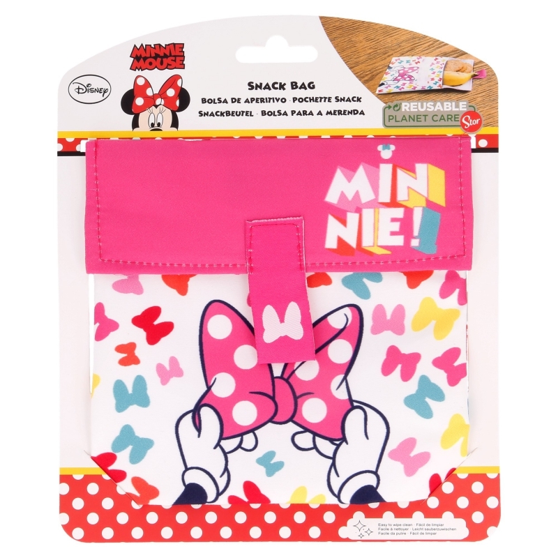 Minnie Mouse daugkartinis užkandžių maišelis
