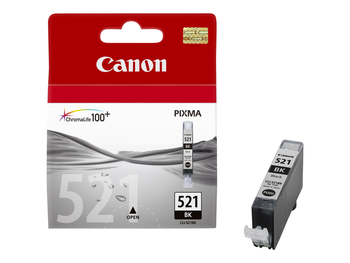 Canon CLI-521BK rašalo kasetė, juoda