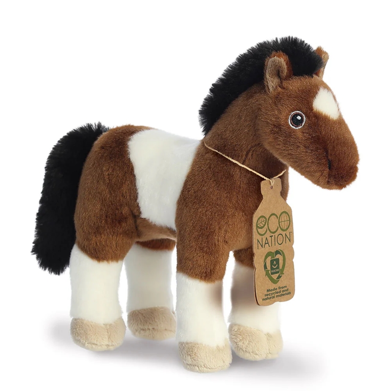 Eco Nation eco-friendly Paint Horse plush toy, 23 cm