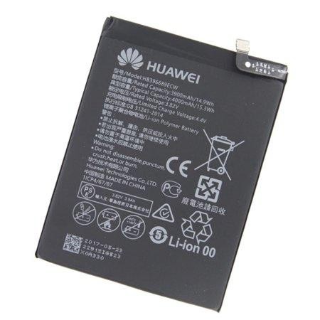 Оригинальный аккумулятор Huawei Y7 2017/Y7 Prime 2017/Y7 2019/Y7p/Y9 2019/Mate 9/Mate 9 Pro/P40 Lite E, 4000 мА·ч, HB396689ECW/HB406689ECW (сервисная упаковка)
