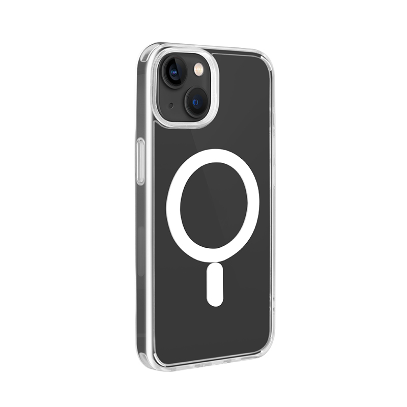 Puro dėklas, skirtas Apple iPhone 14 Plus, su MagSafe, skaidrus