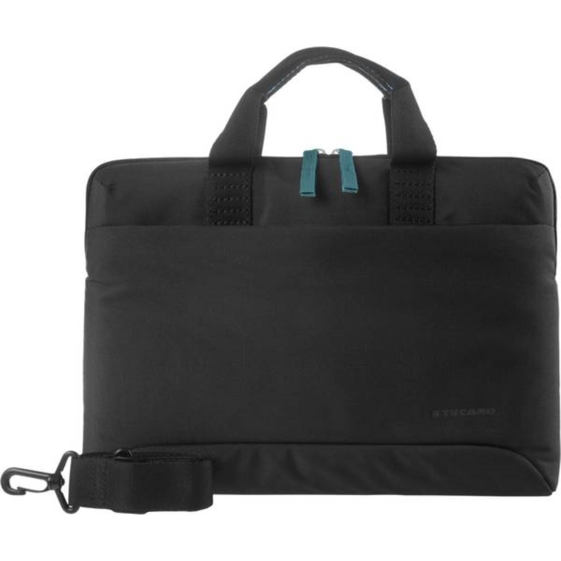 Tucano Smilza Super Slim nešiojamojo kompiuterio krepšys, skirtas MacBook Pro 16" ir 15.6" kompiuteriams, juodas