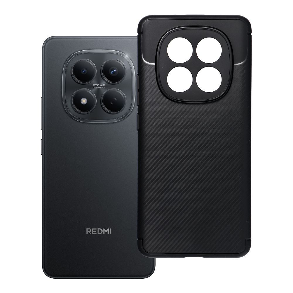 Dėklas for Xiaomi Redmi Note 15 5G Carbon Premium juodas