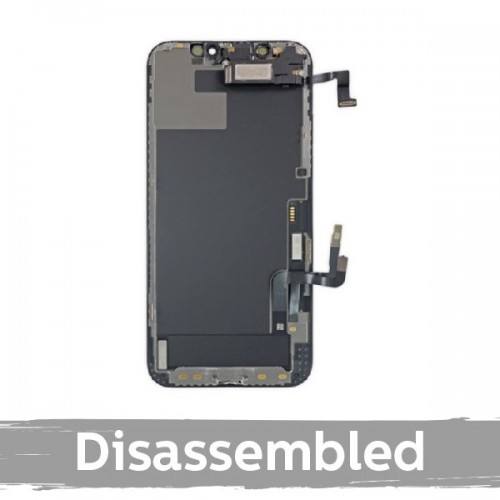LCD Display Compatible With iPhone 13 Black / 100% Genuine / (form new device) + Sensor Flex