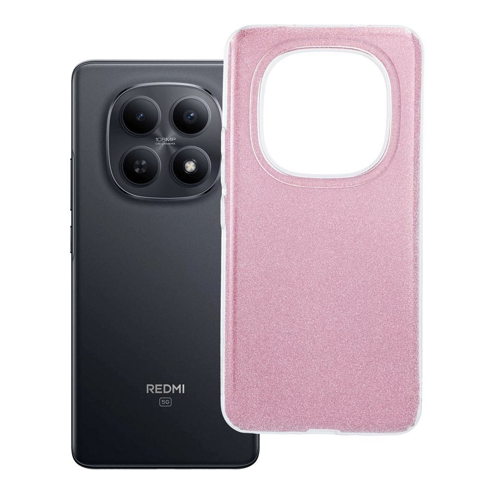 SHINING Dėklas for XIAOMI Redmi Note 15 Pro 4G rožinis