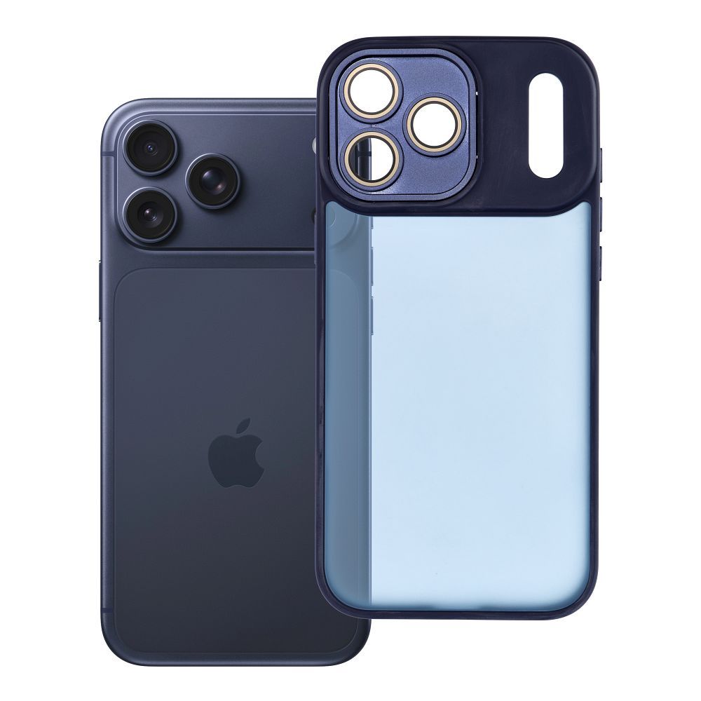 VARIETE dėklas telefonui IPHONE 17 Pro Max tamsiai mėlynas