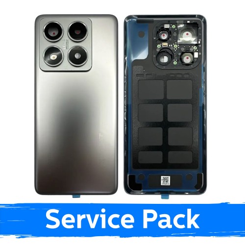Galinis dangtelis skirtas Xiaomi 14T Pro / Titan Gray / (Service Pack)