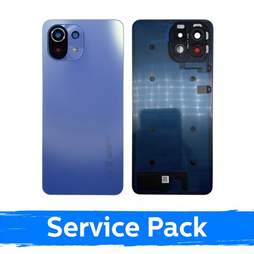 Galinis dangtelis skirtas Xiaomi Mi 11 Lite 4G (Lite 5G / Lite 5G NE) / Bubblegum Blue / (Service Pack)
