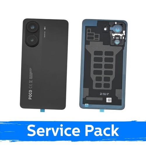 Galinis dangtelis skirtas Xiaomi Poco X7 Pro 5G / Black / (Service Pack)