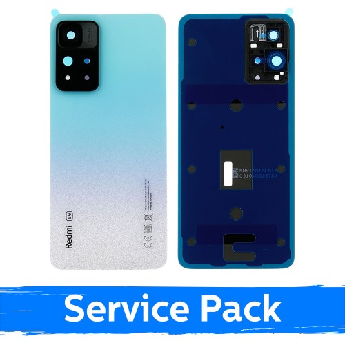 Back Cover Compatible With Xiaomi Redmi Note 11 Pro+ 5G (11 Pro Plus 5G) / Blue / (Service Pack)