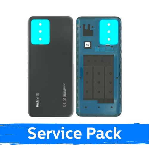 Galinis dangtelis skirtas Xiaomi Redmi Note 12 5G / Onyx Gray / (Service Pack)