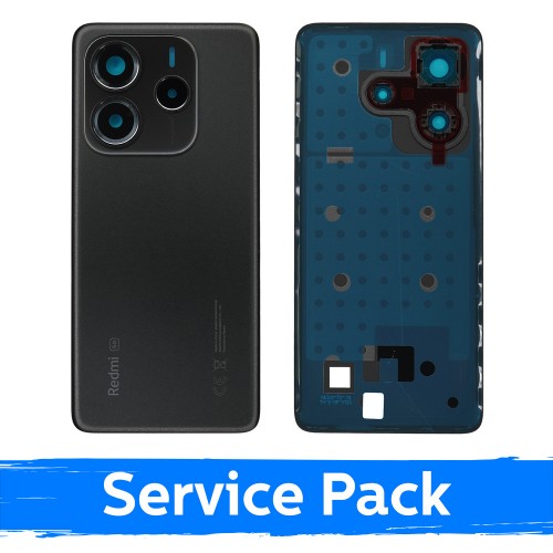 Galinis dangtelis skirtas Xiaomi Redmi Note 14 5G / Midnight Black / (Service Pack)