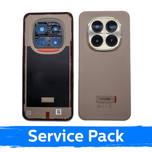 Xiaomi Redmi Note 15 Pro 4G back cover, Mocha Brown (Service Pack)