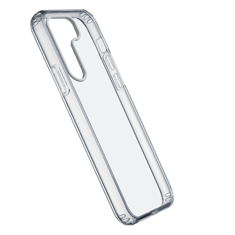 Cellularline Clear Strong dėklas, skirtas Samsung Galaxy S23+, su integruota antibakterine formule, skaidrus