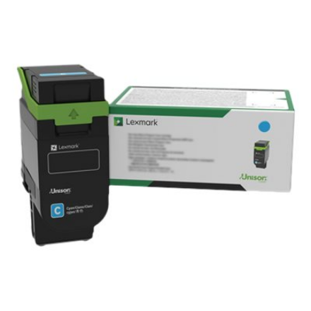 Lexmark 75M2XC0 – grąžinimo programos itin didelės talpos dažų kasetė, 11.7K, žydra, skirta CS632/CX635
