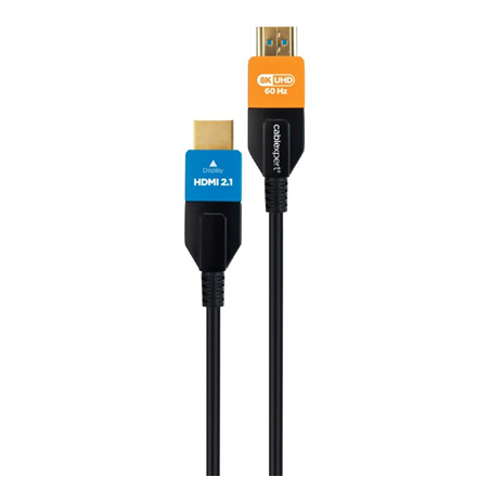 Cablexpert Active Optical (AOC) itin didelės spartos HDMI laidas su Ethernet AOC serija, 5 m CC-HDMI8K-AOC-5M