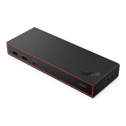 Lenovo ThinkPad USB4 Dock 5000 40BF0100EU – 65 W jungčių stotelė su 2× DisplayPort ir 1× HDMI
