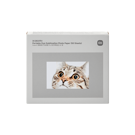 Xiaomi BHR082OGL – 2 × 3 col. sublimacinis lipnus nuotraukų popierius, 50 lapų