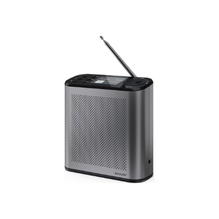 Sharp Osaka DR-P530(GY) – nešiojamasis FM/DAB/DAB+ skaitmeninis radijas su USB ir „Bluetooth“, pilkas