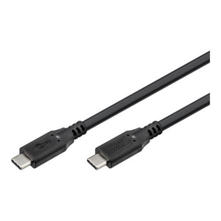 Goobay 74202 – įkrovimo ir duomenų laidas, USB-C–USB-C, USB 3.2, 100 W Power Delivery, 10 Gbit/s, 2 m