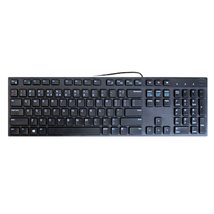 Dell KB216 Keyboard Wired Lithuanian Black