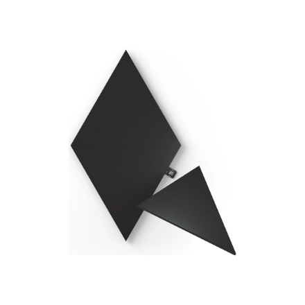 Nanoleaf Shapes juodi trikampiai, plėtimo rinkinys (3 plokštės), 42 W, WiFi