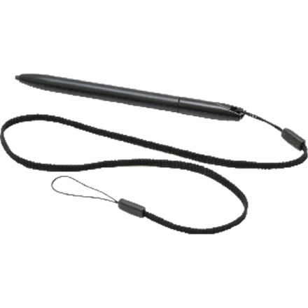 Durabook – spare capacitive stylus with tether, black