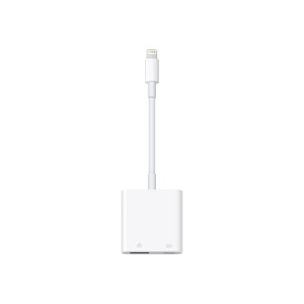 Apple MX5J3ZM/A – Lightning–USB 3 fotoaparato adapteris, baltas