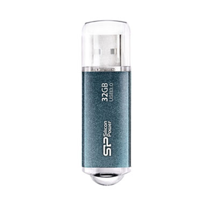 Silicon Power Marvel M01 SP016GBUF3M01V1B – 16 GB USB-A atmintinė, mėlyna