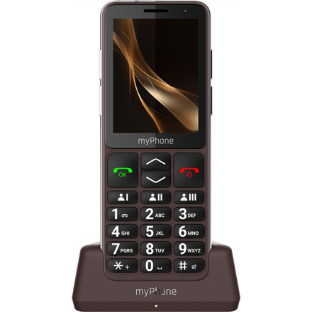myPhone Bueno LTE Praline Collection Brown 2.8 " IPS 48 MB 128 MB Single SIM MicroSD 3G Bluetooth Main camera resolution 2 MP 2000 mAh