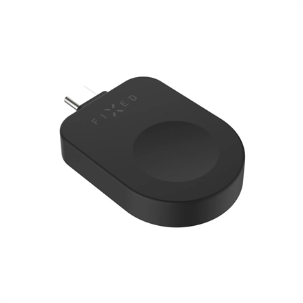 FIXED FIXDW-AWAP-BK – USB-C įkrovimo adapteris Apple Watch ir Powerstation Uni, juodas