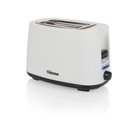 Tristar BR-1055 – тостер на два ломтика, 750 W, пластиковый корпус, цвет — белый