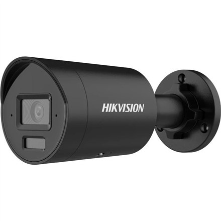 Hikvision Acusense švyturėlis ir garsinis įspėjimas bei išmanus hibridinis apšvietimas, stacionari tinklo kamera DS-2CD2043G2-LI2U/SL, kulkos formos, 4 MP, 2.8/4/6mm, microSD/microSDHC/microSDXC kortelė iki 512 GB