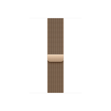 Apple Watch MGJ44ZM/A – 46 mm aukso spalvos Milanese Loop apyrankė, S/M