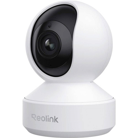 Reolink E Series E340 WCEZ8MP05PTAFW – 4K 8 MP dviejų dažnių „Wi-Fi 6“ vidaus PTZ kamera su automatiniu sekimu, 2.8–8 mm F1.6 objektyvu, „microSD“ iki 512 GB