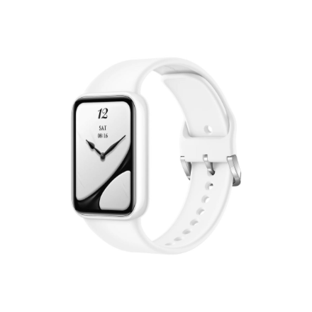 Xiaomi Smart Band 10 Pro keraminė versija GPS (palydovinis) AMOLED jutiklinis ekranas Širdies ritmo matuoklis Vandeniui atsparus Bluetooth perlinė balta